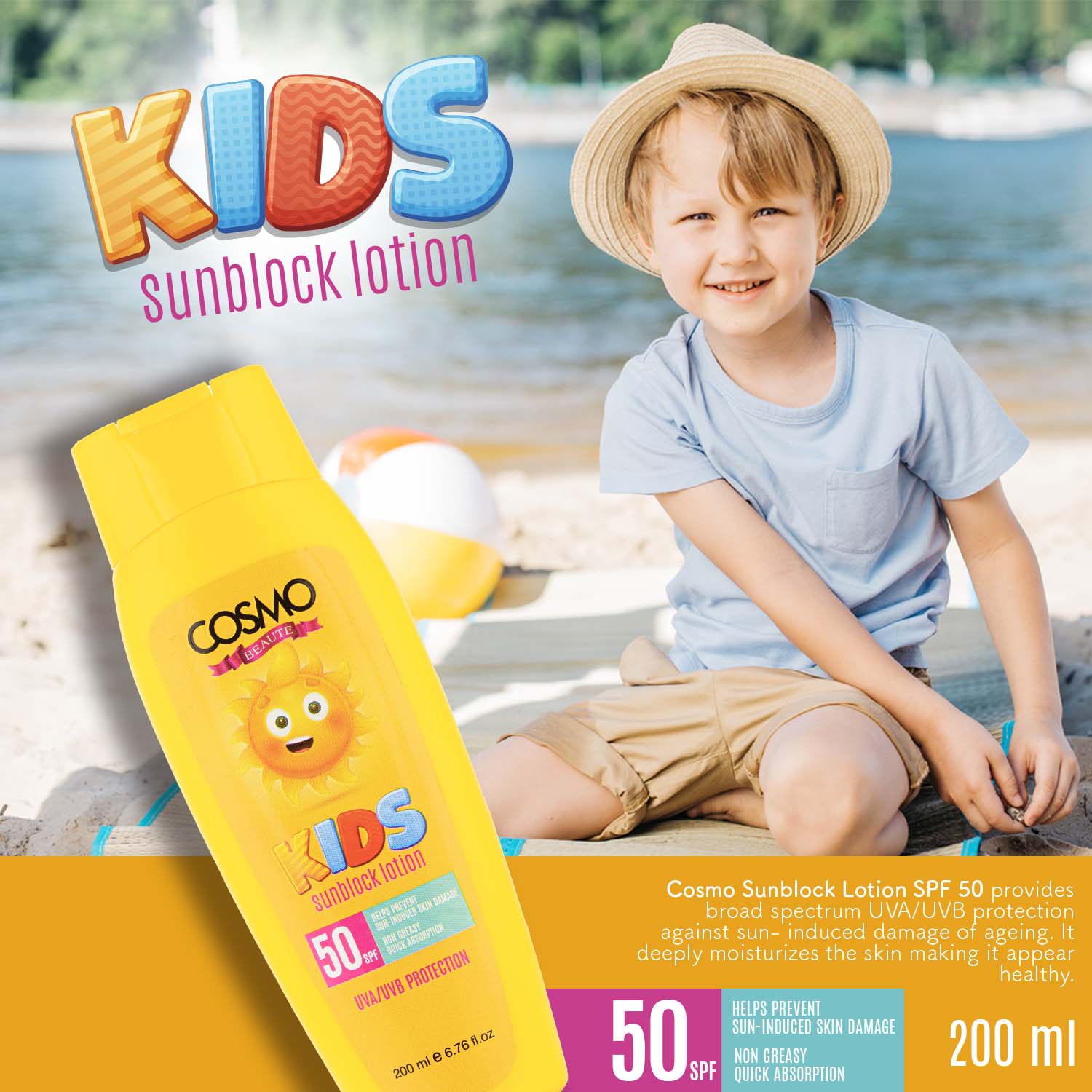 Kids Sunblock Lotion